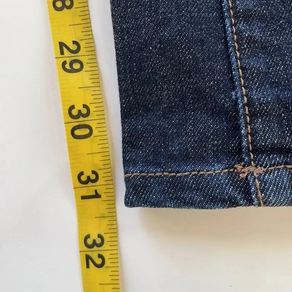 GAP Maternity Flare Jeans Dark Wash Belly Panel women’s maternity Size 4 NWOT - Picture 6 of 10